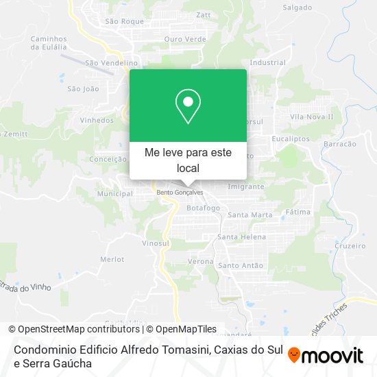 Condominio Edificio Alfredo Tomasini mapa