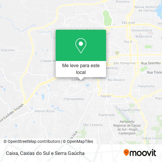 Caixa mapa