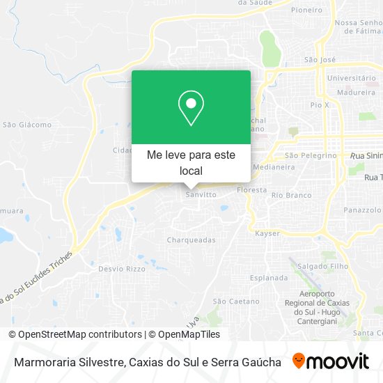 Marmoraria Silvestre mapa