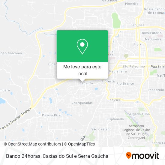 Banco 24horas mapa