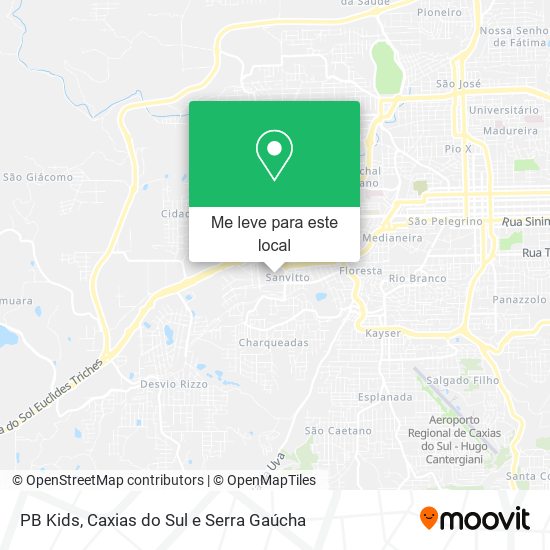 PB Kids mapa