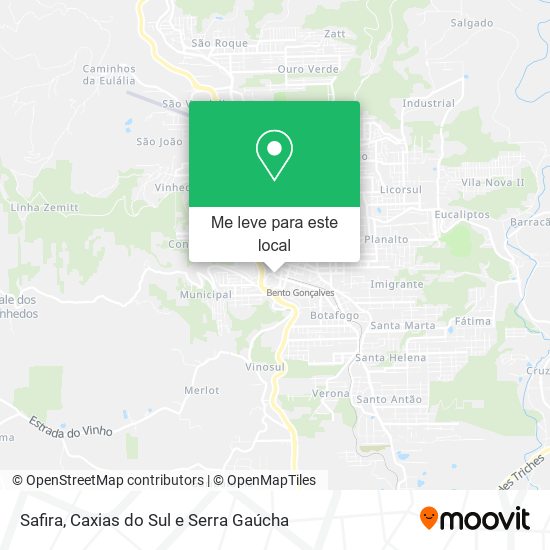 Safira mapa
