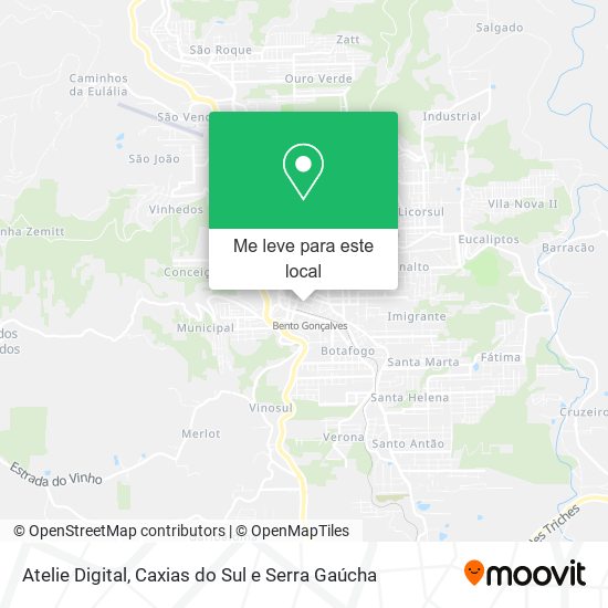 Atelie Digital mapa