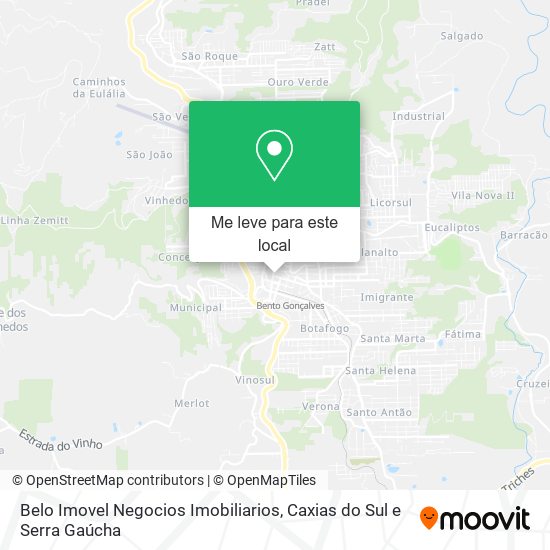 Belo Imovel Negocios Imobiliarios mapa