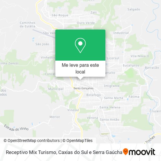 Receptivo Mix Turismo mapa