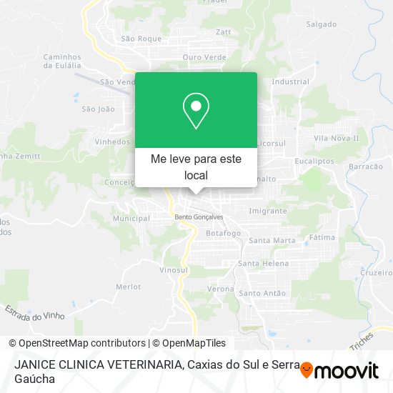 JANICE CLINICA VETERINARIA mapa