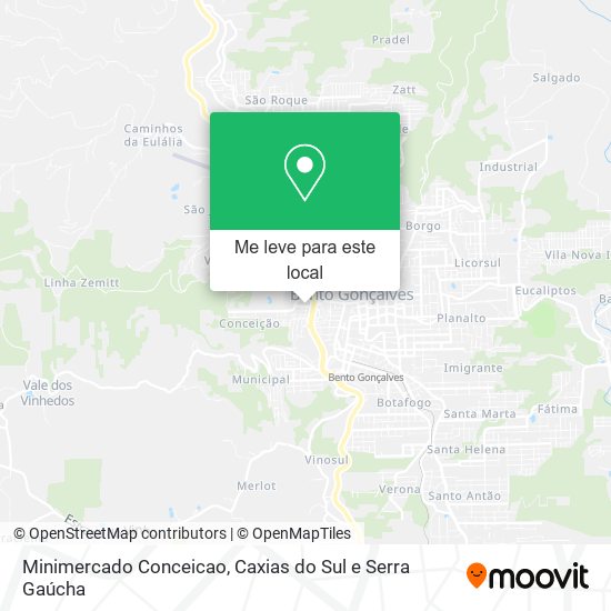 Minimercado Conceicao mapa