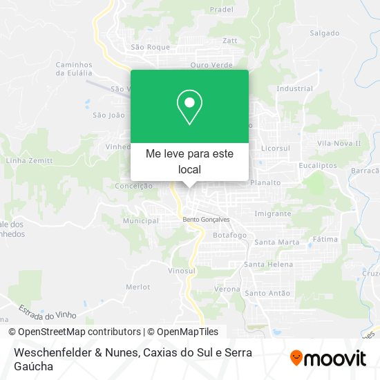 Weschenfelder & Nunes mapa