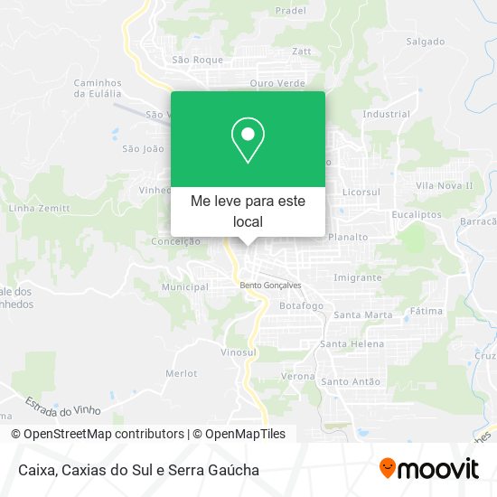 Caixa mapa