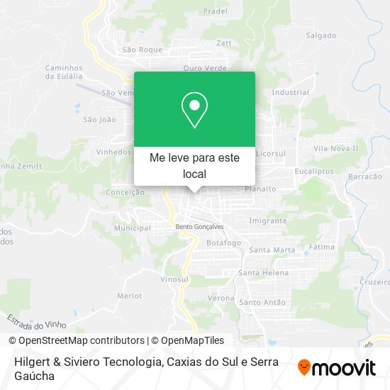 Hilgert & Siviero Tecnologia mapa