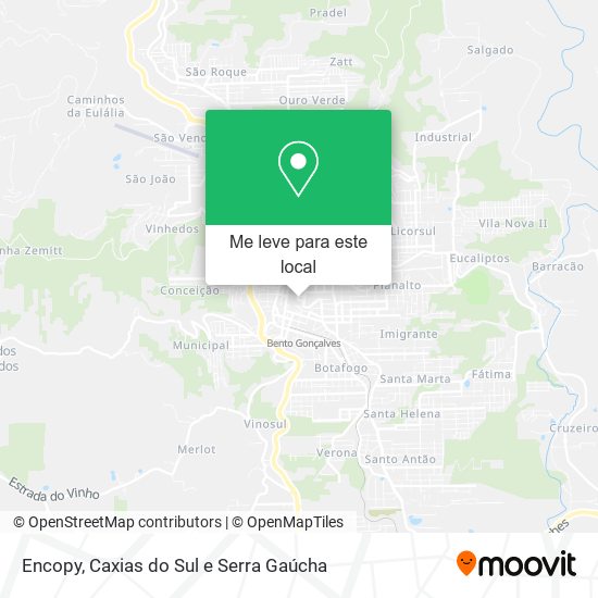 Encopy mapa