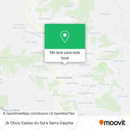 Jb Otica mapa