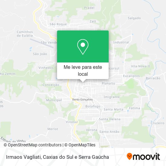 Irmaos Vagliati mapa
