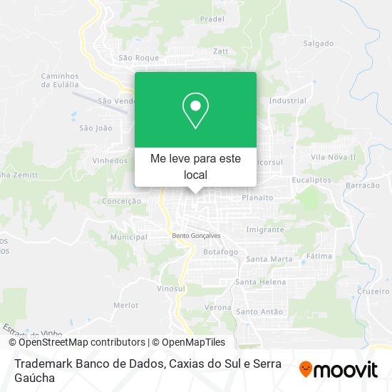 Trademark Banco de Dados mapa