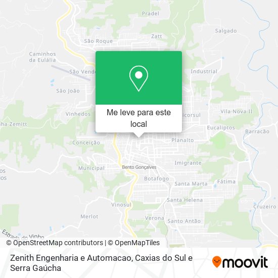 Zenith Engenharia e Automacao mapa