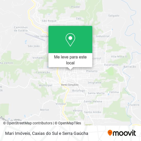 Mari Imóveis mapa