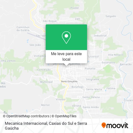 Mecanica Internacional mapa