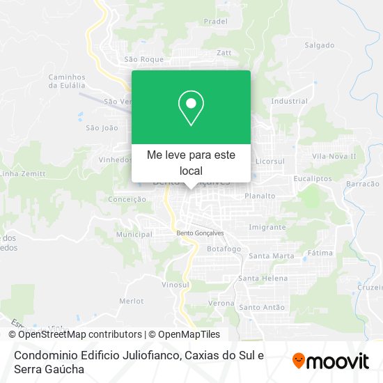 Condominio Edificio Juliofianco mapa