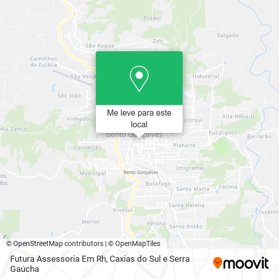 Futura Assessoria Em Rh mapa