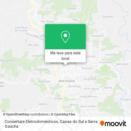 Consertare Eletrodomésticos mapa