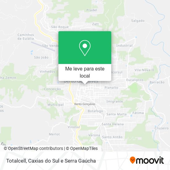 Totalcell mapa