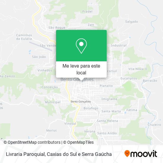 Livraria Paroquial mapa