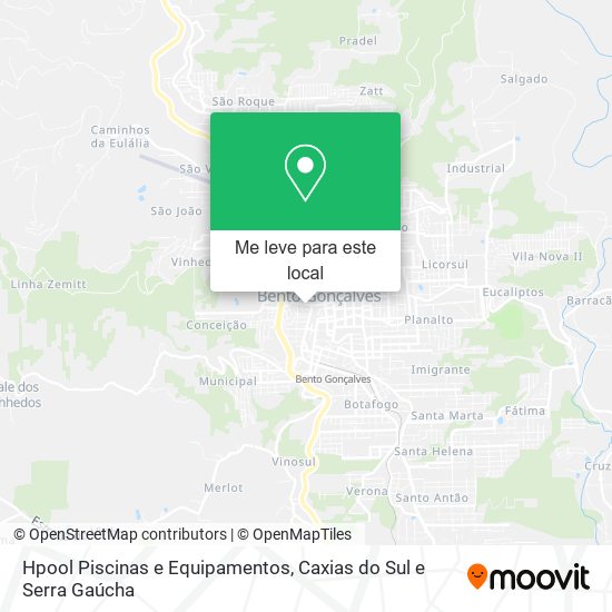 Hpool Piscinas e Equipamentos mapa
