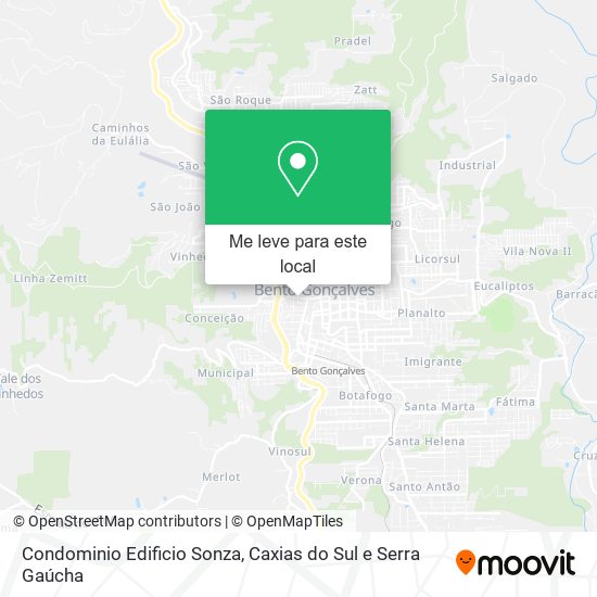 Condominio Edificio Sonza mapa