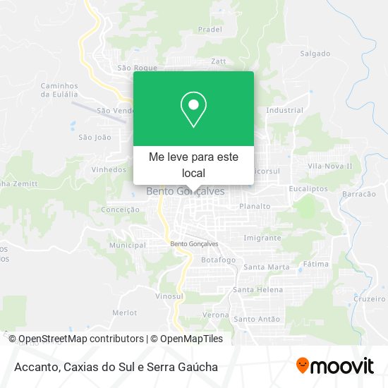 Accanto mapa