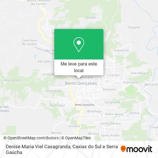 Denise Maria Viel Casagranda mapa