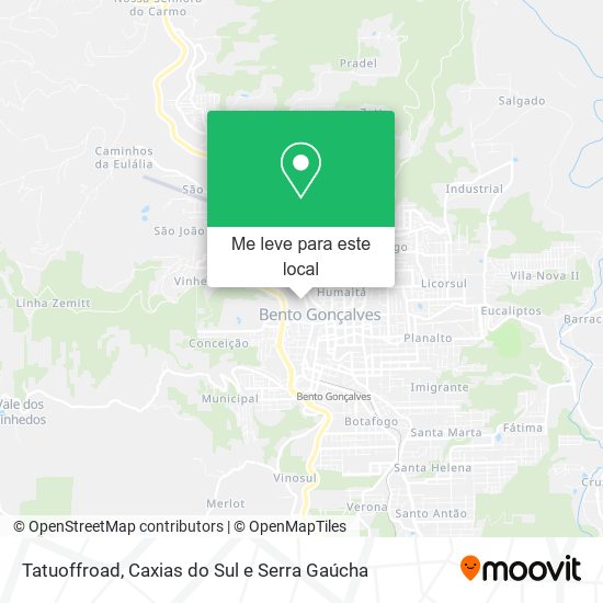 Tatuoffroad mapa