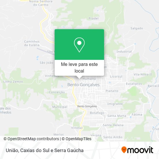 União mapa