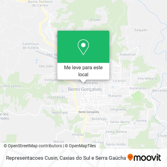 Representacoes Cusin mapa