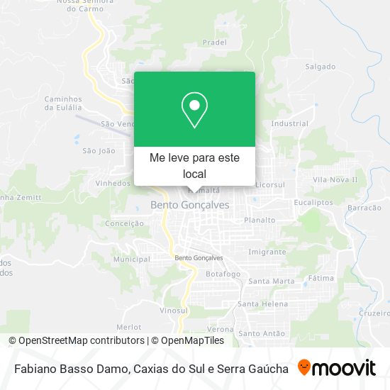 Fabiano Basso Damo mapa