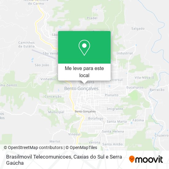 Brasilmovil Telecomunicoes mapa
