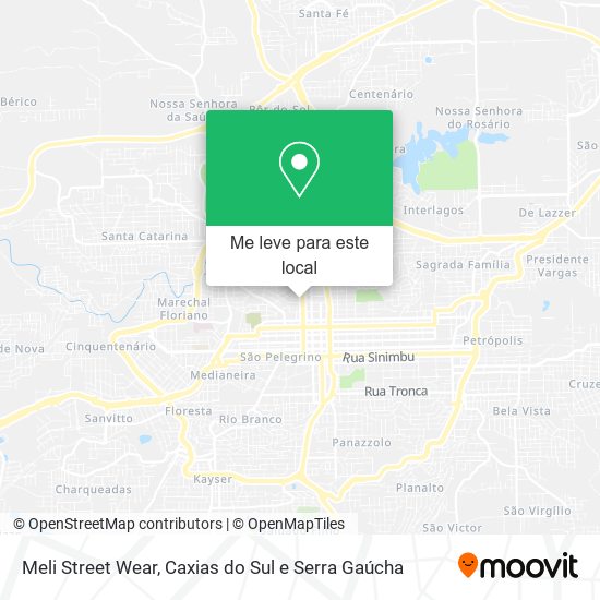 Meli Street Wear mapa