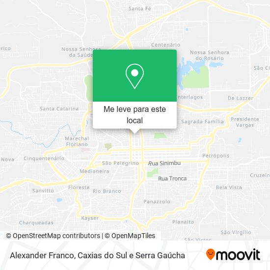 Alexander Franco mapa