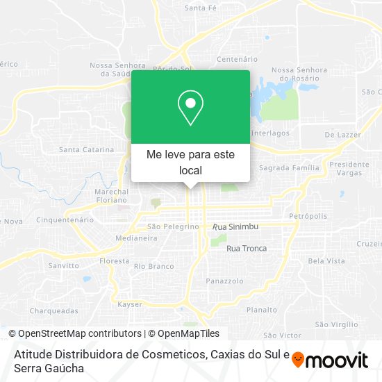 Atitude Distribuidora de Cosmeticos mapa