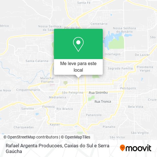 Rafael Argenta Producoes mapa