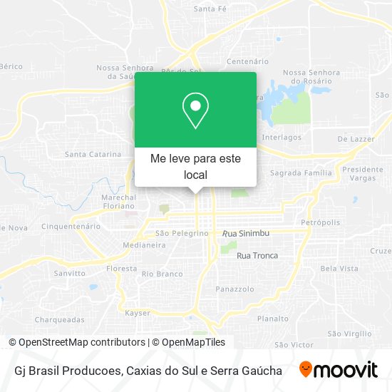 Gj Brasil Producoes mapa