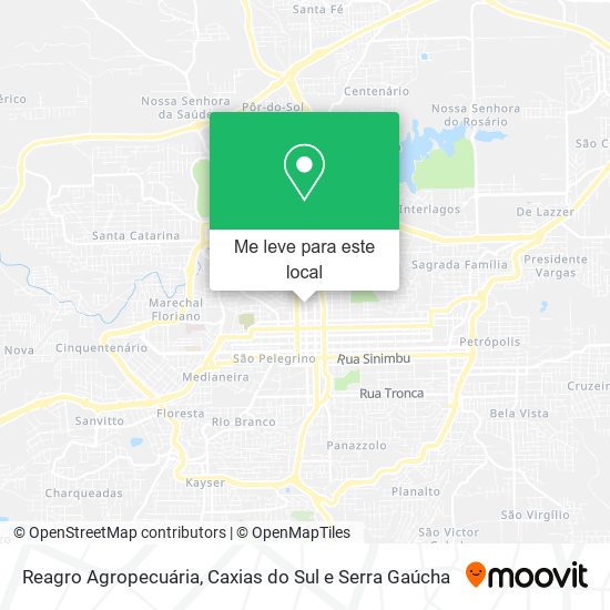 Reagro Agropecuária mapa