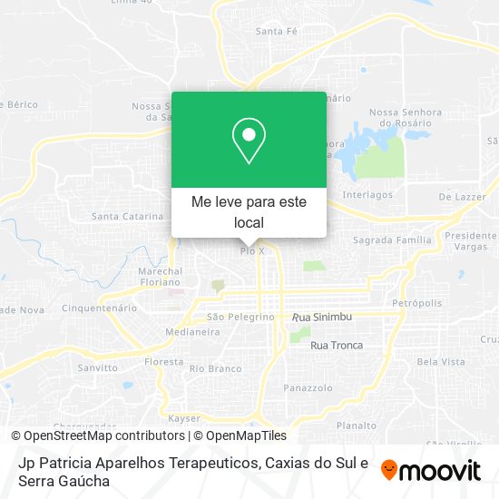 Jp Patricia Aparelhos Terapeuticos mapa
