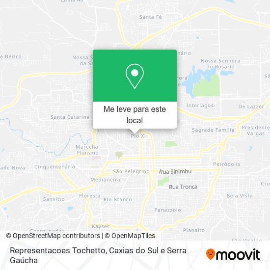 Representacoes Tochetto mapa