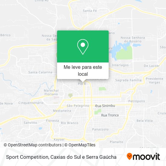 Sport Competition mapa