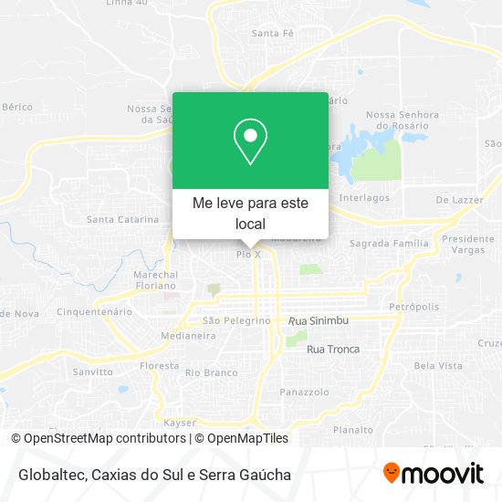 Globaltec mapa