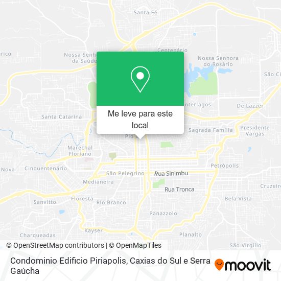 Condominio Edificio Piriapolis mapa