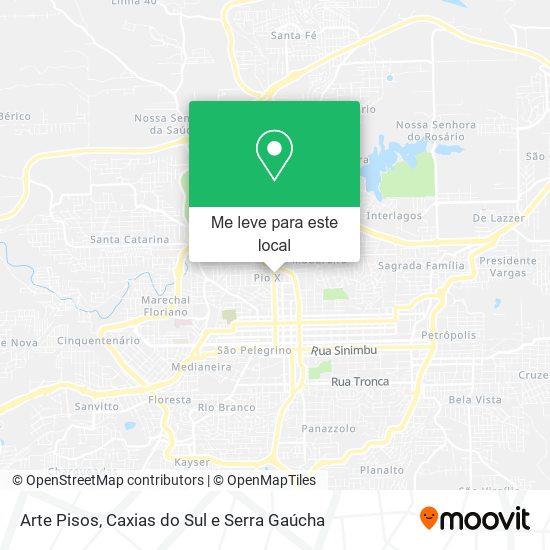 Arte Pisos mapa