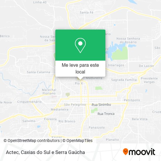 Actec mapa
