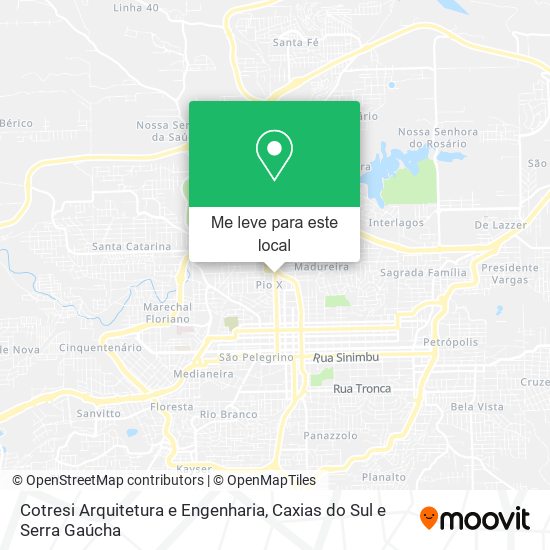 Cotresi Arquitetura e Engenharia mapa
