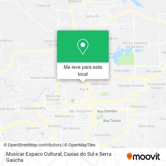 Musicar Espaco Cultural mapa